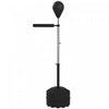 Soozier Freestanding Boxing Punch Bag with Reflex Bar, Adjustable Height