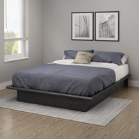 Step One Platform Bed - Gray Oak