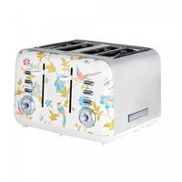 Laura Ashley 4-Slice Elveden White Toaster - VQ_SBT583-LAW-CA