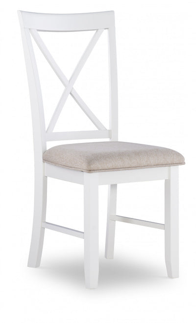 Jane Fabric Brown Dining Chair - Set of 2|Chaise de salle à manger Jane en tissu brun - ensemble de 2