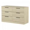 Step One Essential 6-drawer Dresser - Bleached Oak