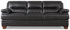 Hydeline Luxor Leather Sofa - Black