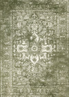 Florence Green White Elegant Classic Rug, 6'7\" x 9'6\" Indoor Area Rug