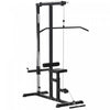 Soozier Exercise Pulldown Weight Machine With 3 Adjustable Cable Positions For Strengthening Many Muscle Groups Home Gym 42.1\" W X 47.2\" D X 74.8\" H