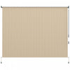 Outsunny Outdoor Roller Shade, 8' X 6' Patio Door Blinds, Beige