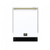 Forno Stella 24 in. Built-in Tall Tub Fingerprint-Resistant White Dishwasher 44 dBA - FDWBI8010-24WHT