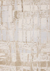 Isabelle Distressed Cream Area Rug - 5'3\" x 7'7\"