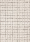 Oslo White Great Pebble Patterned Rug, 6'7\" x 9'6\" Indoor Area Rug