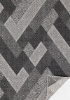 Brooke Two-Sided Chevron Outdoor Area Rug - 7'10\" x 11'2\"
