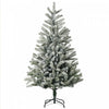 Homcom 5ft Artificial Snow-flocked Christmas Tree With 521 Tips