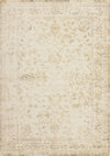 Ellis Subtle Traditional Elegant Beige Cream Area Rug - 5'3\" x 7'7\"