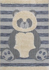 Kids Panda Area Rug - 5'3\" x 7'7\"