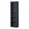 Axess 5-shelf Narrow Bookcase - Blueberry