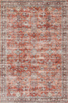 Ruby Traditional 8'0\" x 10'0\" Area Rug in Brown Indoor Area Rug