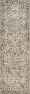Selena Traditional 2'6\" x 8'0\" Runner Rug in Grey Indoor Area Rug