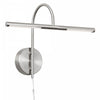 Dainolite Display/Exhibit LED Picture Light 6w Satin Chrome Finish Lamp