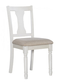Willow White Fabric Accent Dining Chair - Set of 2