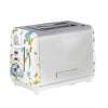 Laura Ashley Stainless Steel 2-Slice Elveden White Toaster - VQ-SBT582-LAEW-CA