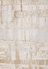 Isabelle Distressed Cream Area Rug - 7'10\" x 10'10\"