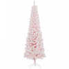 Homcom Snow Flocked Pencil Christmas Tree Slim Artificial Christmas Tree