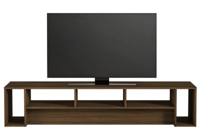 Nordika 72" Rustik TV Stand - Walnut|Meuble pour téléviseur Rustik Nordika de 72 po - noyer