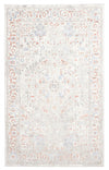 Mira Traditional 8'0\" x 10'0\" Area Rug in White Indoor Area Rug