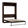 Bestar Pur 59\" Full Murphy Bed - Black Walnut