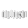 Umbra Modern Sticks Wall-Mounted Coat Rack - White