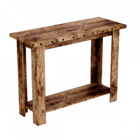 39” Console Table With 1 Shelf