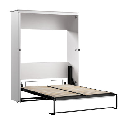 Bestar Key West 63 W Full Murphy Bed - Pure White Oak|Lit double escamotable Key West de Bestar de 63 po (L) - blanc chêne solide