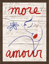 More Amour Framed Linen Finish Art – 27\" x 35\"