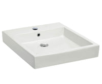 Bristol Sinks Above Counter Vitreous China Square Vessel Bathroom Sink - BV111