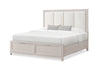 Elana 5pc Bedroom Set with Storage Bed, Dresser & Mirror, Natural - Queen Size