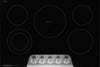 Frigidaire Gallery 30\" Electric Cooktop - Black Stainless Steel - GCCE3070BD