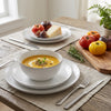 S&CO Home Royale 12-Piece Porcelain Dinnerware Set, Service for 4