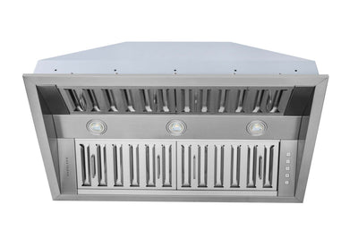 Hauslane Pro-Style 40" IN-R300 Built-In Range Hood - IN-R300SS-40|Hotte de cuisinière encastrée de style professionnel Hauslane IN-R300 de 40 po - IN-R300SS-40