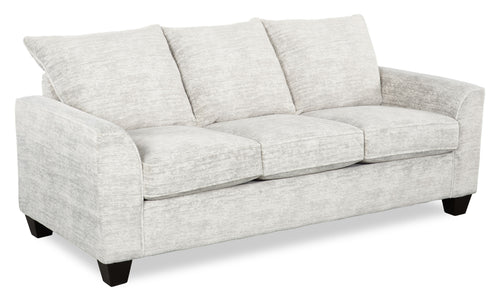 Made in Canada Customizable Sofa Lab Arc 86" Fabric Sofa – Plush Oyster