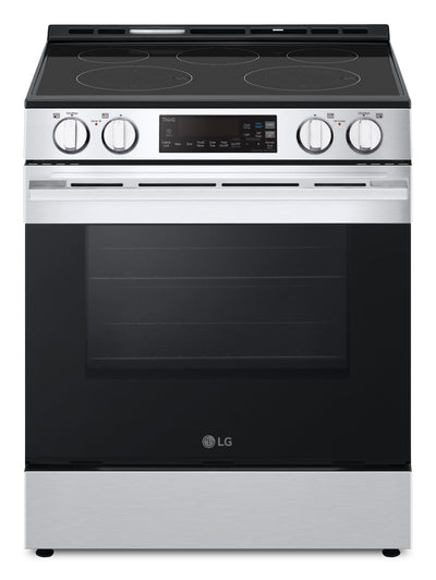 LG 30" 6.3 Cu. Ft. Electric Range with Self Clean - Printproof Stainless Steel - LSEL6331XE | Cuisinière électrique LG de 6,3 pi3 et de 30 po avec autonettoyage - acier inoxydable PrintProofMC - LSEL6331XE