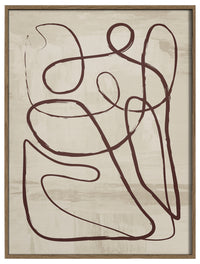 Irregularity Framed Canvas - 18