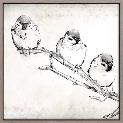 Gathering I Framed Canvas - 22" x 22"|Toile décorative encadrée « Gathering I » - 22 po x 22 po