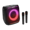 JBL PartyBox Encore 2 100W Portable Party Speaker with 2 Microphones (JBLPBENCORE22MICAM) - Black