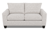 Made in Canada Customizable Sofa Lab Arc 86\" Fabric Condo Sofa – Plush Oyster