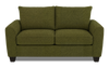 Made in Canada Customizable Sofa Lab Arc 86\" Fabric Condo Sofa – Chenille Moss