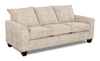 Made in Canada Customizable Sofa Lab Arc 86\" Fabric Sofa – Plush Parchment