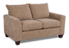 Made in Canada Customizable Sofa Lab Arc 63\" Fabric Loveseat – Chenille Praline