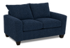 Made in Canada Customizable Sofa Lab Arc 63\" Fabric Loveseat – Chenille Pacific