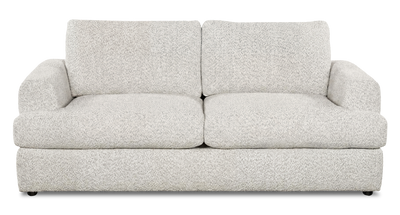 Made in Canada Customizable Sofa Lab Curve 86" Fabric Condo Sofa – Teddy Riverrock | Sofa personnalisable Curve de Sofa Lab de 86 po de format condo fabriqué au Canada en tissu - Teddy Riverrock
