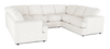 Made in Canada Customizable Sofa Lab Curve U-Shaped Sectional - Teddy Snow