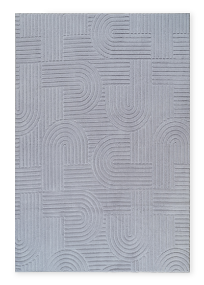 Geo Grey Washable Area Rug - 5’ x 7’ | Carpette Geo grise lavable - 5 pi x 7 pi