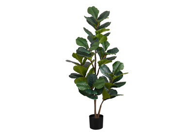 49” Artificial Indoor Fiddle Tree in 5” Pot | Figuier lyre artificiel de 49 po en pot de 5 po pour l’intérieur